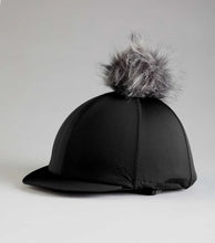 Load image into Gallery viewer, Premier Equine Hat Silk with Faux Fur Pom Pom