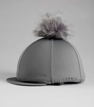 Load image into Gallery viewer, Premier Equine Hat Silk with Faux Fur Pom Pom