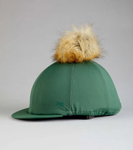 Load image into Gallery viewer, Premier Equine Hat Silk with Faux Fur Pom Pom