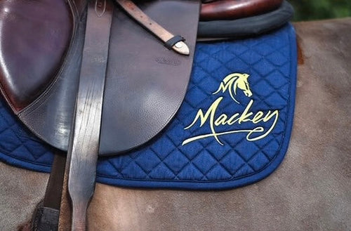 Mackey Embroidered Saddlepad
