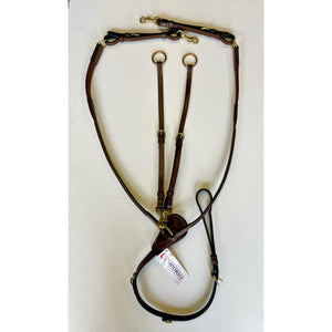 Equipe Emporio Elasticated Breastplate with Removable Martingale