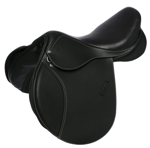 Eric Thomas ‘Fitter’ Jump Saddle Grained Leather