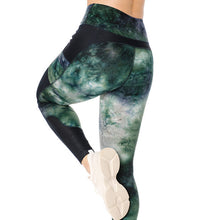 Load image into Gallery viewer, Horseware Silicon Tie Dye Riding Tights