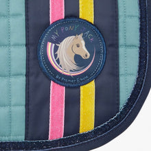 Load image into Gallery viewer, Premier Equine My Pony Jack Cotton GP/Jump Glitter Saddlepad
