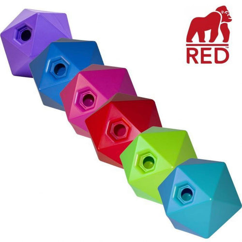 Red Gorilla Drip Feeder/Treat Ball